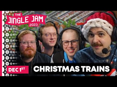 Christmas Trains | w/ Spiff, Lewis & Friends | Jingle Jam 2023 |  Day 1 | (01/12/2023)