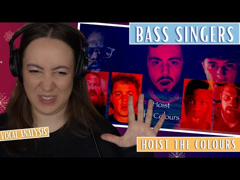 How did I miss this?! BASS SINGERS OF TIK TOK -  Hoist The Colours (Reaction & Analysis)