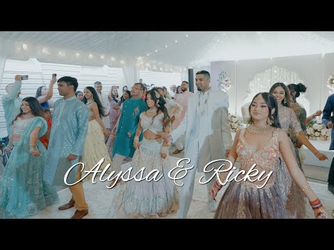 July 10th 2025 Alyssa & Ricky Mehndi Dance Performance