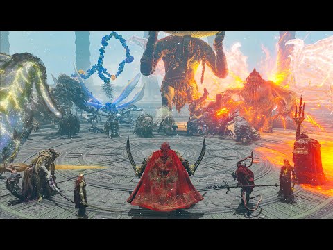 ALL Demigods VS ALL Legend Bosses Team Battle - Elden Ring Shadow Of The Erdtree DLC