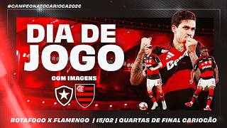 🔴 AO VIVO: BOTAFOGO x FLAMENGO | COM IMAGENS PARA FORA DO BRASIL | CARIOCÃO (15/02/26)