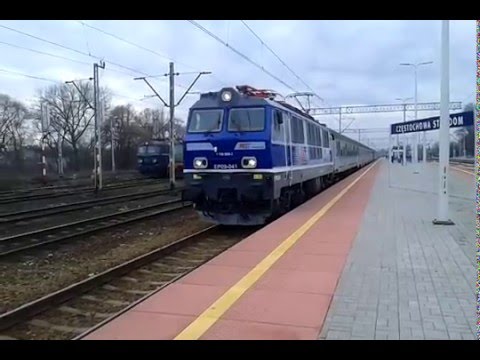EP09-041 RP1 IC 6306 MALCZEWSKI Wrocław Główny - Przemyśl Główny na stacji Częstochowa Stradom