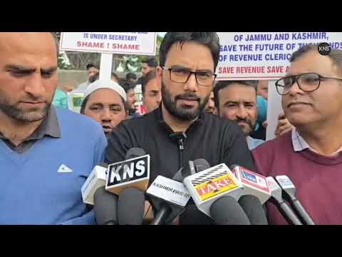 Jammu and Kashmir Revenue Ministerial Association, in coordination with Jammu and Kashmir All Departments Clerical Staff Association, protests against proposed draft recruitment rules, raises concerns over denial of promotions and removal of quota for in-service employees.