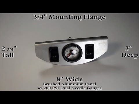 EZ Air Ride - FB Analog Gauge Panel