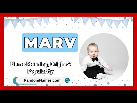Marv - Baby Boy Name Meaning, Origin & Popularity - RandomNames.com