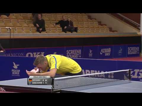 2016 Swedish Open (MS-SF) OVTCHAROV Dimitrij - KARLSSON Mattias [Full Match/English|HD]