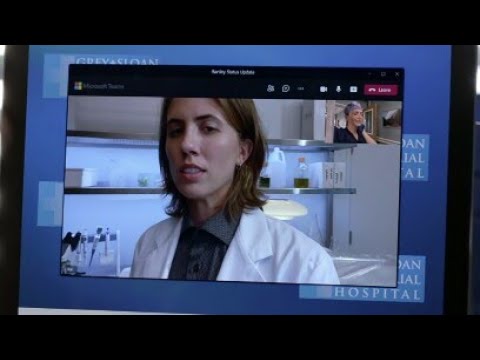 [18×03] Amelia talks to the doctor | Grey's Anatomy