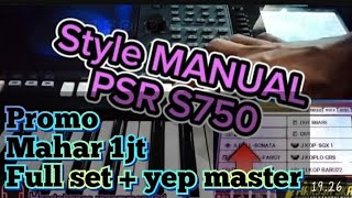 Download lagu Yamaha PSR S750 STYLE MANUAL UPDATE 2023. mp3