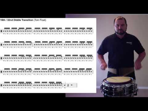 130 140 Bpm 16th Note Roll 32nd Note Transitions Advanced Level