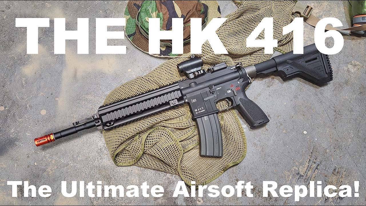 HK 416 A4 GBB Airsoft Rifle YouTube Video ID P_yP4MzKvTQ