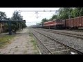 LDH WAP 4 HIRAKUND EXPRESS HONKS OVERTAKES AND ACCELERATE INDIAN RAILWAYS