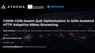 CSDN: CDN-Aware QoE Optimization in SDN-Assisted HTTP Adaptive Video S