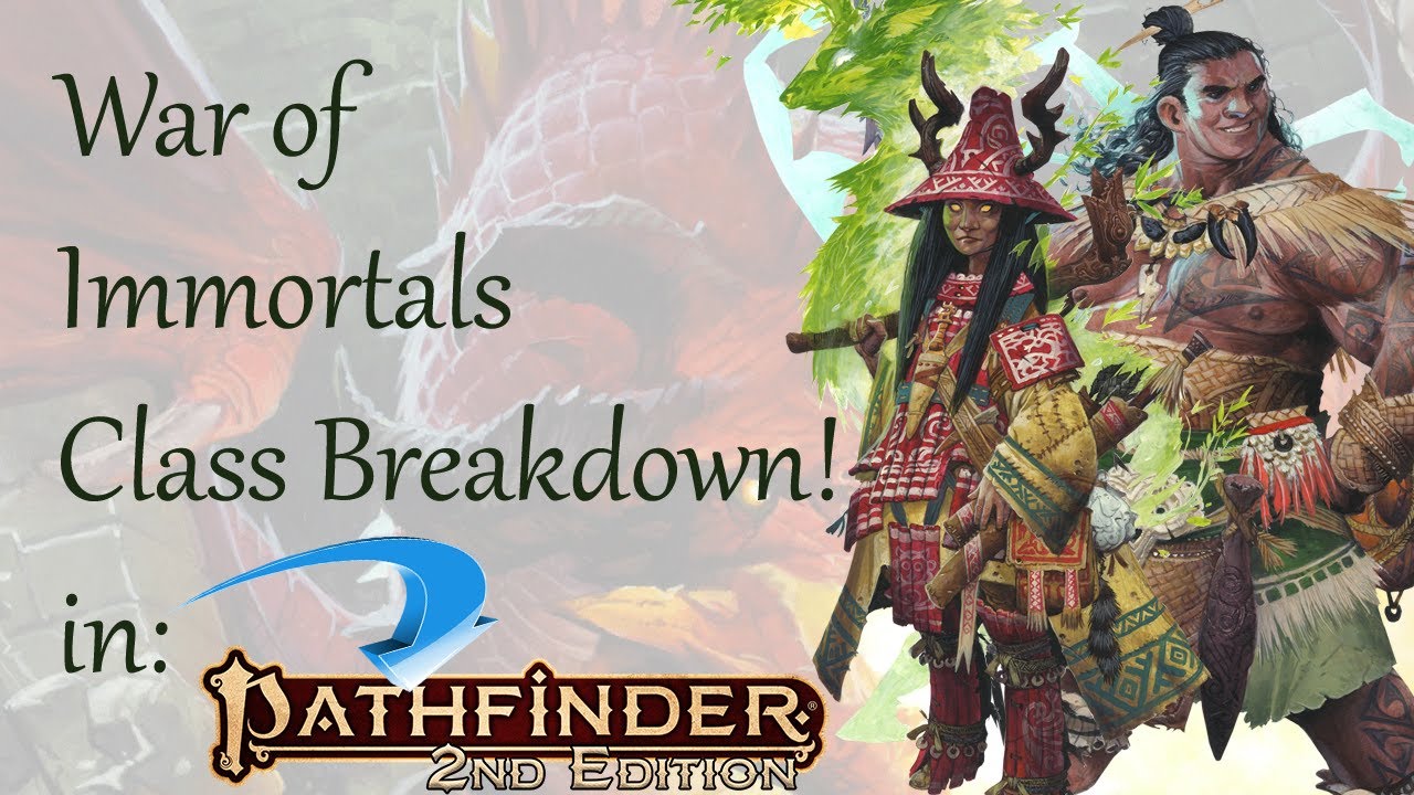 War of Immortals Class Breakdown