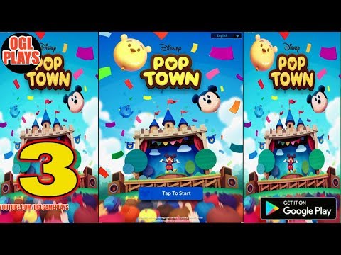 Disney POP TOWN (Story) Gameplay Walkthrough #3 (Android IOS)