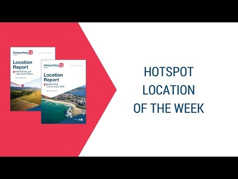 Hotspot Location of the Week - Newcastle/Hunter Region