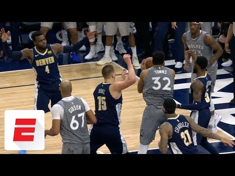 Karl-Anthony Towns pulls down clutch rebound to help Timberwolves end playoff drought | ESPN