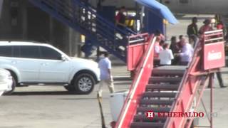 Arribo de Miss Universo a Barranquilla para grabar vídeo con Carlos Vives