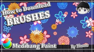 【Medibang Paint】How to Download Brush【Tutorial】