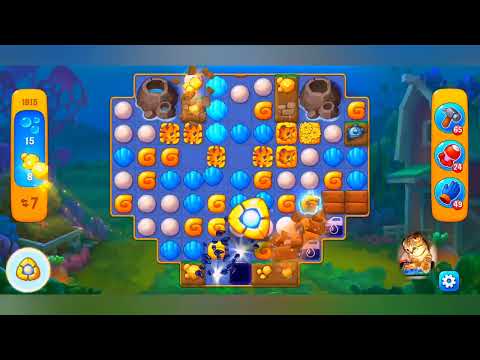 фишдом 2022  #  1815 уровень - прохождение без бустеров # Fishdom,   1815  level - no Boosters.
