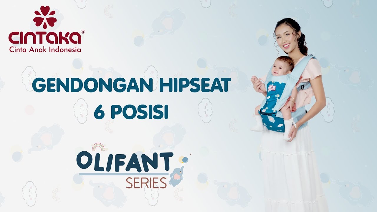 Gendongan Hipseat 6 Posisi Olifant Series CBG4131