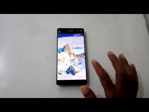 Sony Xperia C5 Touch Test
