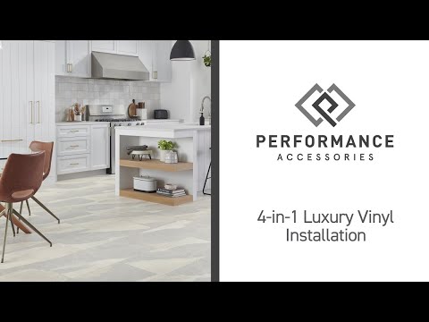 How to Install Performance Accessories Vinyl 4 in 1 Molding | How to Install Flooring