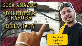 How to check  Dell Inspiron 45w  laptop original charger in Amazon || dell original charger Unboxing
