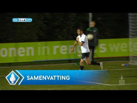 Samenvatting TOTO KNVB Beker: Eemsdijk - ASWH (26/9/2018)