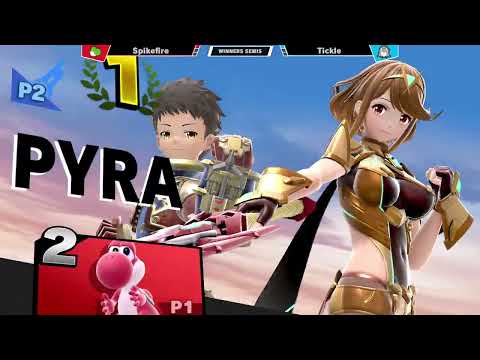 Tempo Revival 51 - Tickle (Pyra Mythra) Vs. Spikefire (Yoshi) - Winners Semis - Smash Ultimate