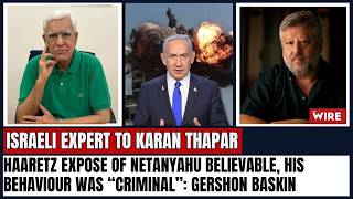 Download lagu Haaretz expose of Netanyahu believable, his behaviour was βcriminalβ: Gershon Baskin mp3 Download lagu Haaretz expose of Netanyahu believable, his behaviour was βcriminalβ: Gershon Baskin mp3