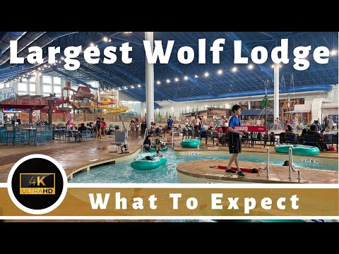 Great Wolf Lodge Perryville, Maryland - Full Tour and Review of the Largest Great Wolf Lodge