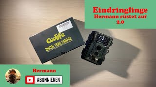 Eindringlinge - Hermann rüstet auf - Coolife H881 - Wildkamera - Trail Cam - Unboxing