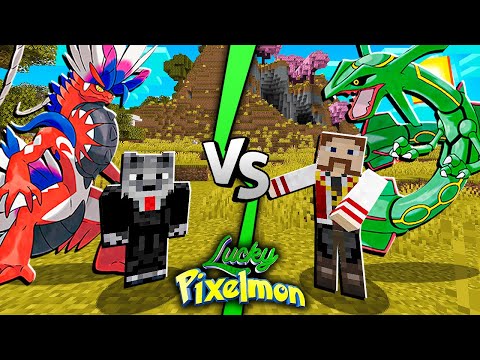I played LUCKY PIXELMON with WOLFF in MINECRAFT after 10 YEARS.