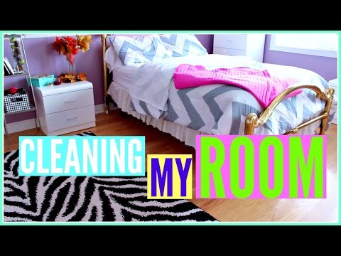 Cleaning My Room! + My Tips & Tricks! Video