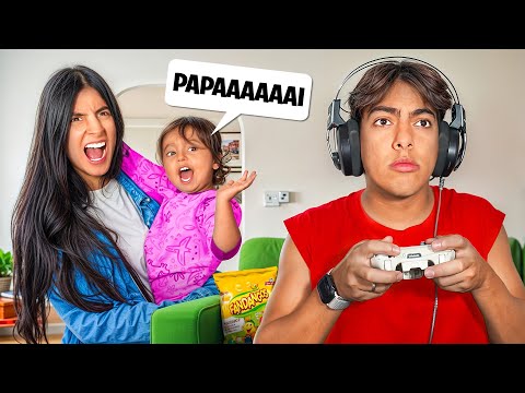 IGNORANDO MINHA FAMILIA POR 24 HORAS