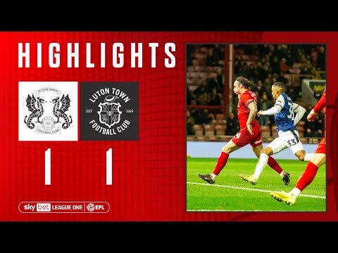 Highlights: Leyton Orient 1-1 Luton Town