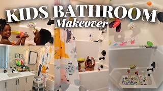 Transform Your Kids’ Bathroom on a Budget | Playful Bathroom Hacks Every Mom Needs!