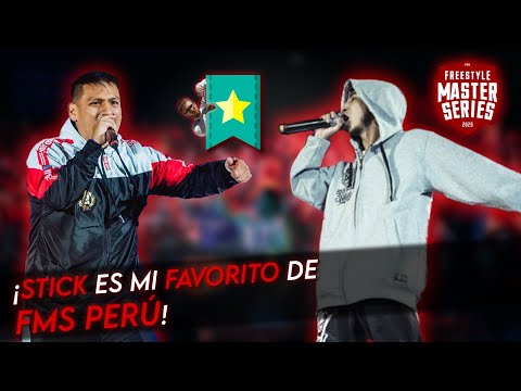 ¡STICK ES MI FAVORITO DE FMS PERÚ! | Votación FMS Perú Batalla recuperativa J1 | Stick vs Nekroos