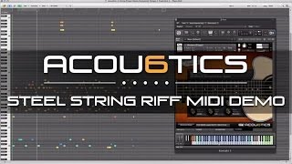 Video thumbnail for Acou6tics MIDI Demo - "Steel String Riff" by vir2instruments