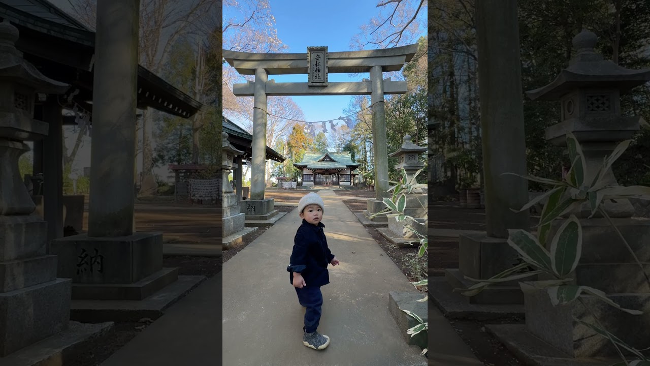 2歳の息子と始めた朝の神社習慣｜Morning shrine routine with my 2-year-old son