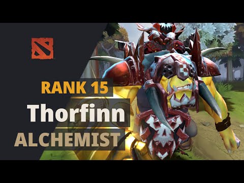 Thorfinn (Rank 15) plays Alchemist Dota 2 Full Game