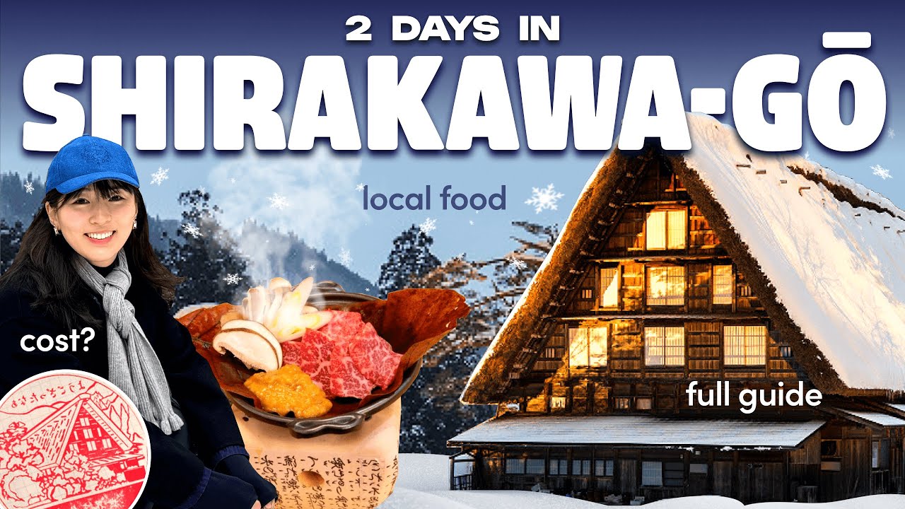 A traveler embarks on an exploration of the iconic Gassho-Zukuri Farmhouses in Shirakawa-go.