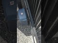 Sliding gate keeps stopping halfway each time when opening
