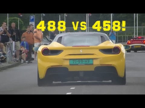 2015 Ferrari 488GTB vs Ferrari 458 Italia | The end of the naturally aspirated V8