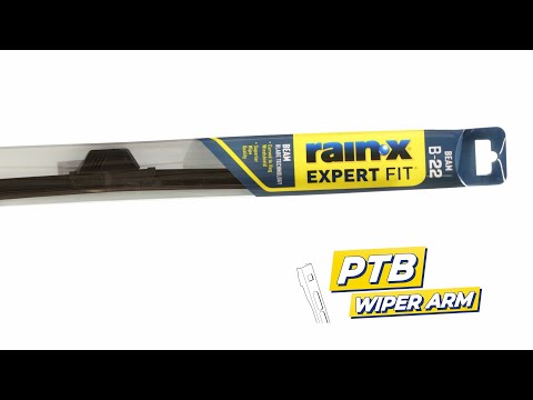 Rain X Expert Fit Beam Wiper Blade Installation PTB