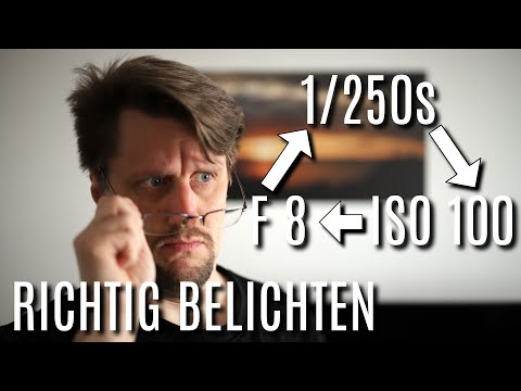 Immer richtig belichten in der Fotografie - Blende, Iso, Belichtungszeit einstellen - M-Modus lernen