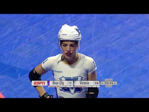 2017 International WFTDA Championships Game 16: Victorian Roller Derby League vs  Rose City Rollers