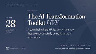 The AI Transformation Toolkit Town Hall - Presented by Kyle & Co