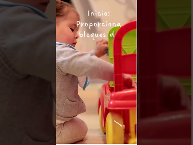 Vídeo relacionado con ColorBaby - Bloques construccion niños, Juguetes Bebe 1 año, Ladrillos Maxi, motricidad Fina