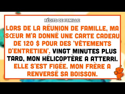 À la réunion de famille, ils m’ont dit pauvre — jusqu’à ce que mon hélicoptère atterrisse.
